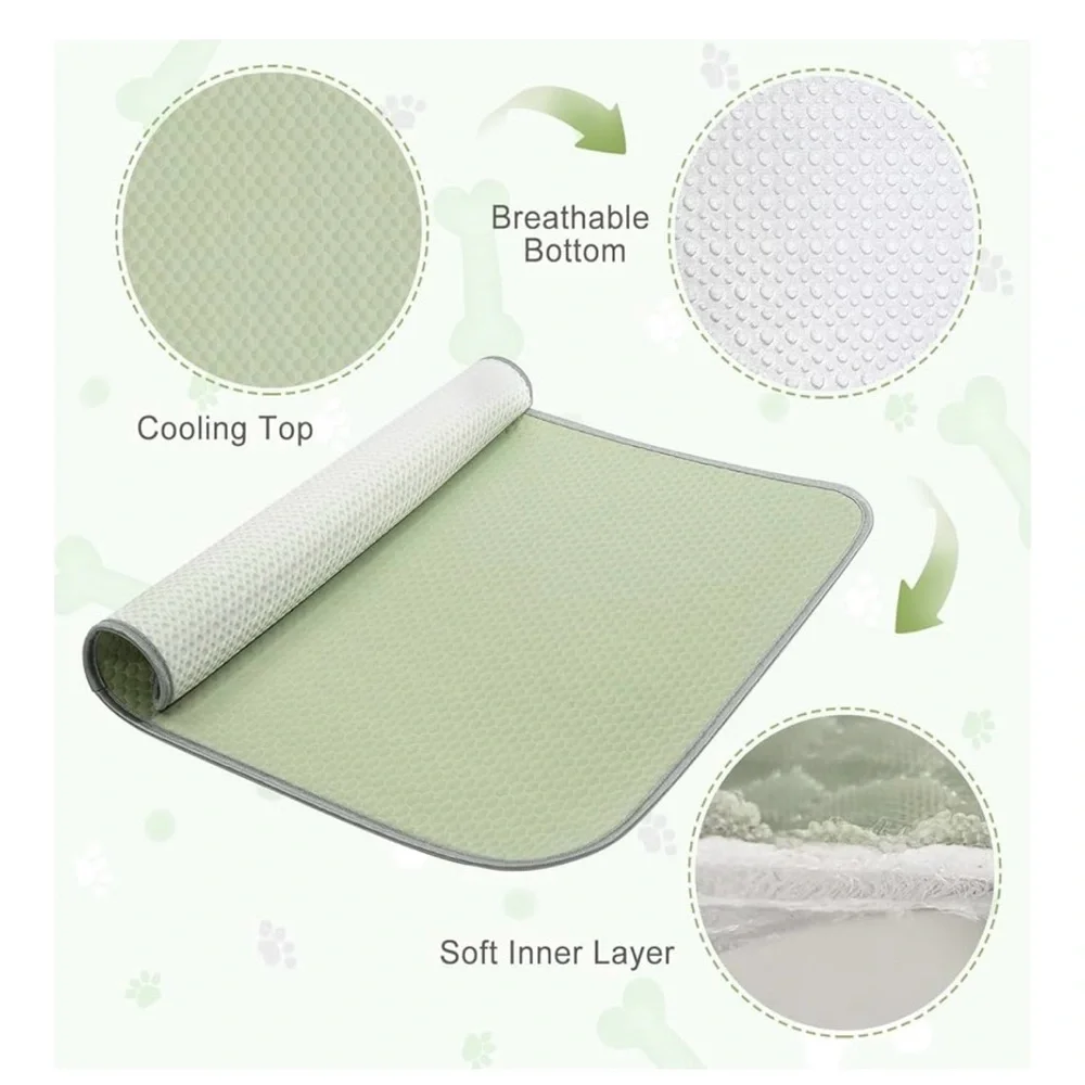 Green Pet Cooling Mat